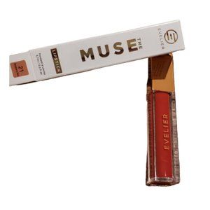 The Muse Lipstick Raspberry Red #21 Evelier Best By 11/2023 5.7mL Brand New NWT